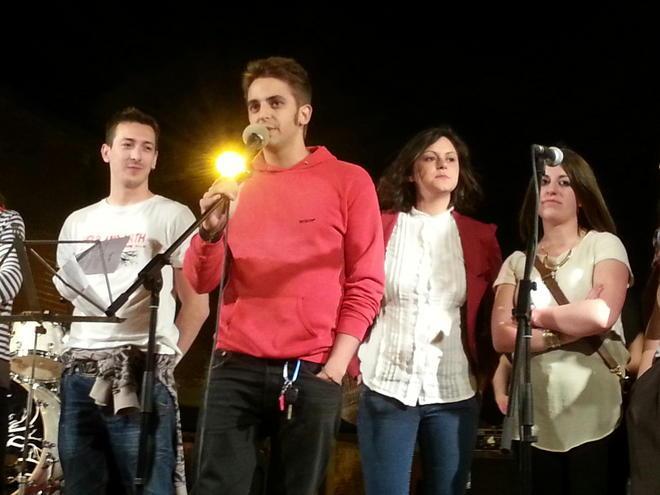 Giovane pratese parla alla manifestazione nazionale della Fiom 