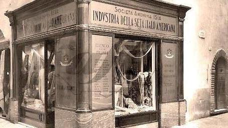 Quella bella vetrina dell’Industria della Seta