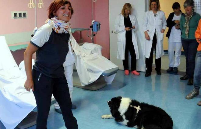 Successo per la pet-therapy a oncologia 