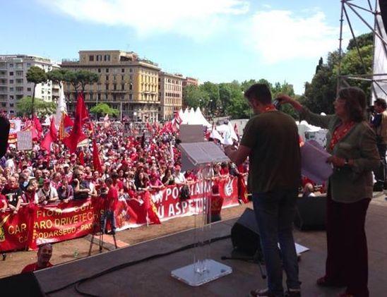 Fiom: una platea di 50mila persone per Diego Blasi 