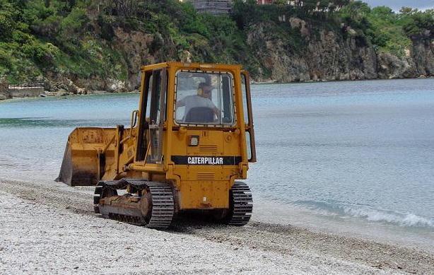 Ruspe sulla spiaggia degli Argonauti 