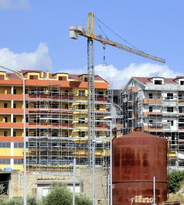 Edilizia, è sempre più profondo rosso 