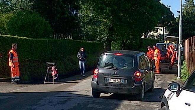 Via di Corniola, lavori e polemiche