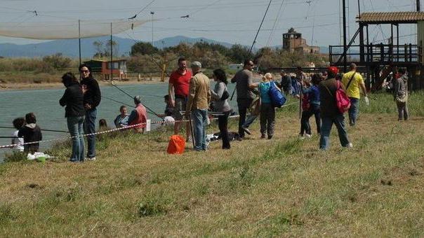 Tantissimi partecipanti alla giornata della pesca