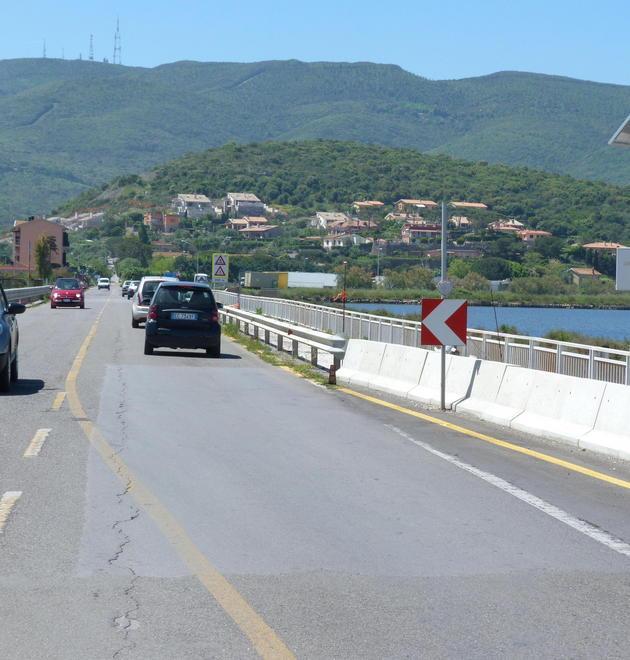 Chiude per tutto il giorno la strada sulla diga