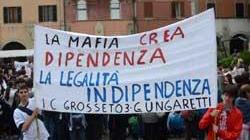 Giornata della legalità, piazza Dante in festa