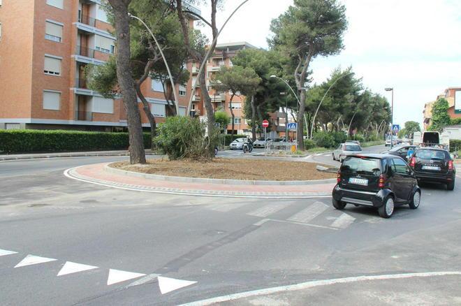 Nazario Sauro, aperta la nuova rotatoria 