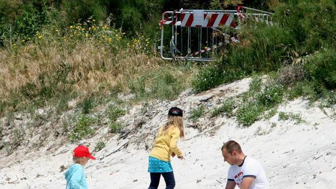 Vada, ancora bombe sulla spiaggia