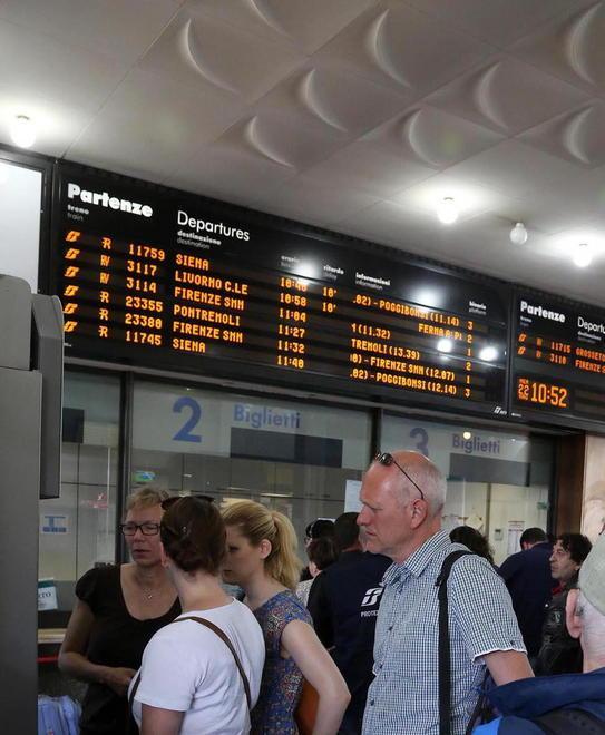 QUATTORDICI I TRENI COINVOLTI