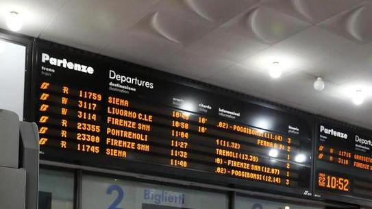 QUATTORDICI I TRENI COINVOLTI