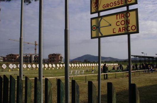 Un percorso per atleti disabili al campo di tiro con l’arco 