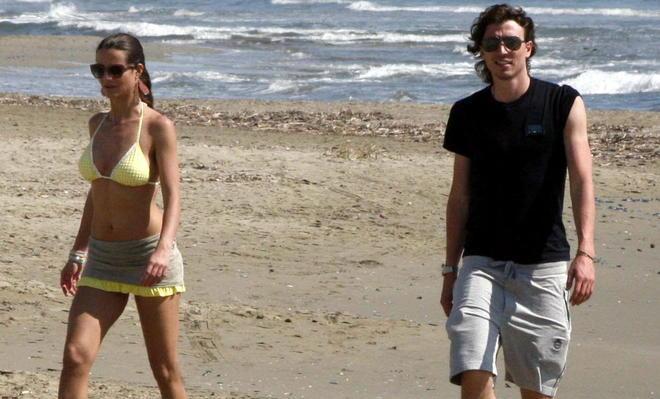 Montolivo e Cristina al Franco Mare