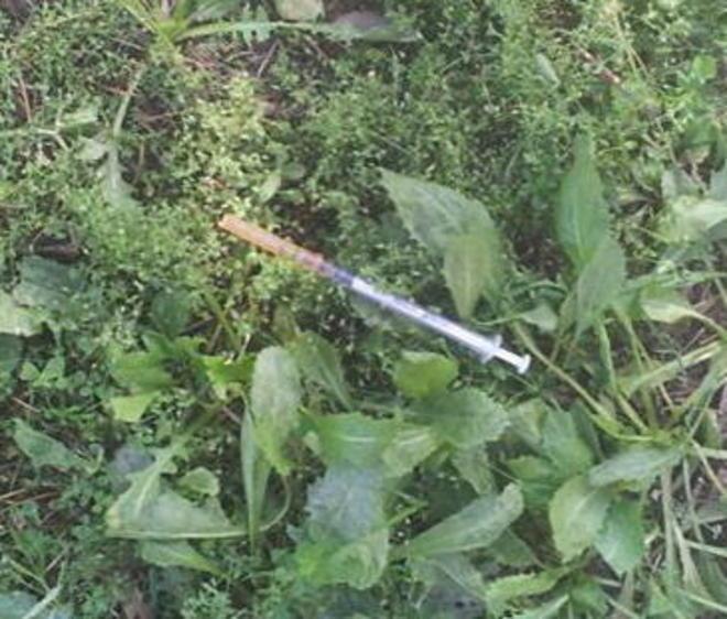 Una siringa nel parco giochi Mamme infuriate a Cassarello