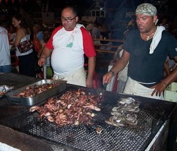 C’è il Festival del polpo nel centro di Piombino 