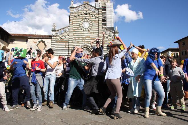 Poca gente ma tanto divertimento all’Harlem Shake 