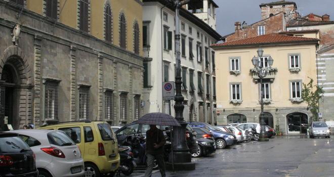 Pratini in piazza Bernardini prima del 1940 