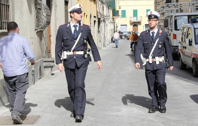 Presidio dei vigili in via Pieri Cironi