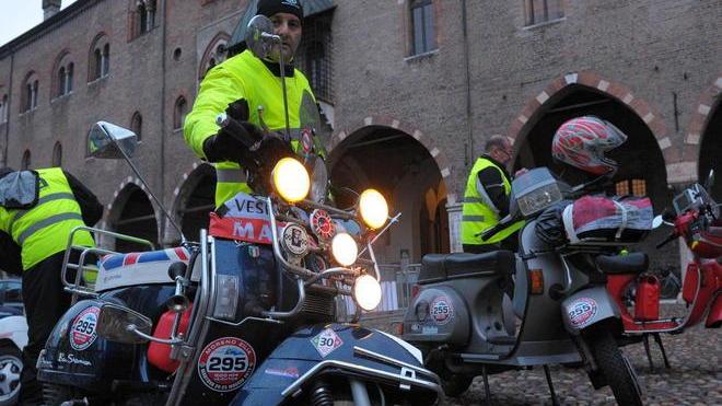 La mille km in Vespa parla mantovano