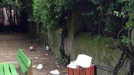Parco della Fontanella impresentabile