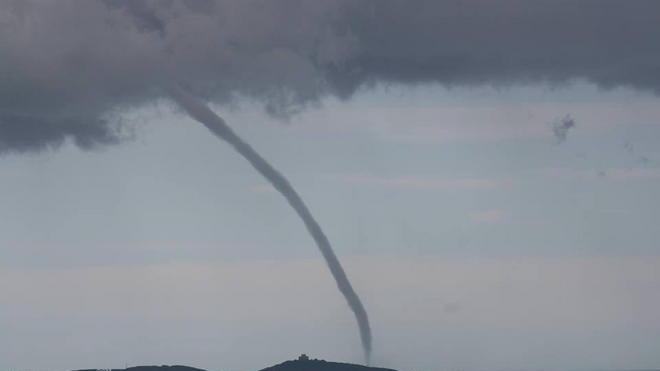 Punta Ala, vento e tromba marina: il maltempo non dà tregua