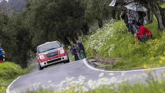 Giannini carico per il Rally degli Abeti