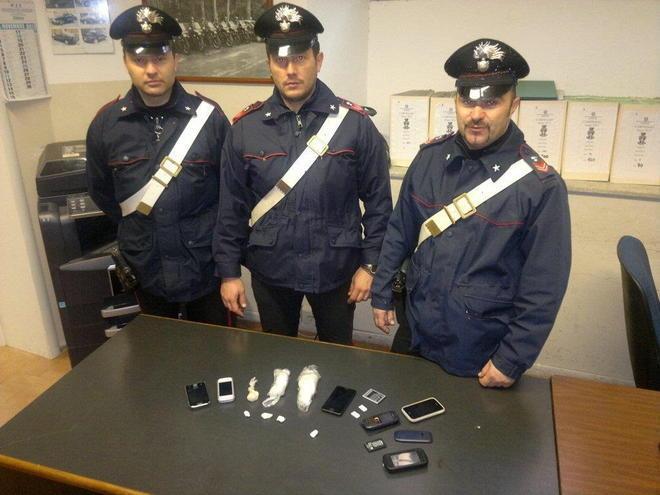Vendevano cocaina a rapinatori: due arresti 