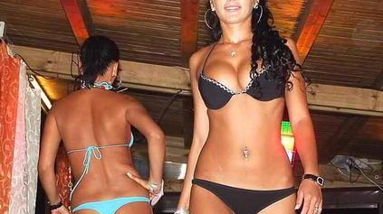 In spiaggia le aspiranti top model