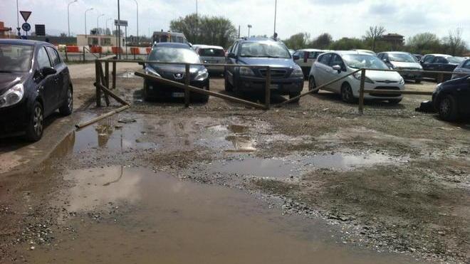 Cisanello, lavori al parcheggio dell’ospedale