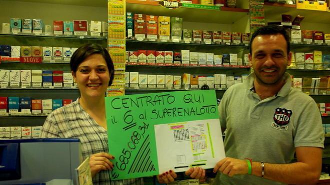 Superenalotto, vincita di 685mila euro