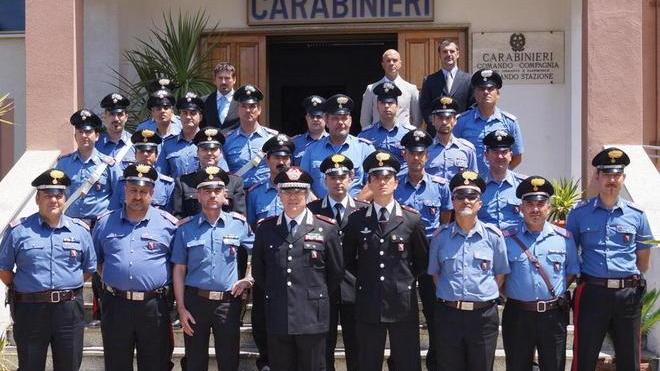 Il generale Mosca in visita alle caserme dell’isola