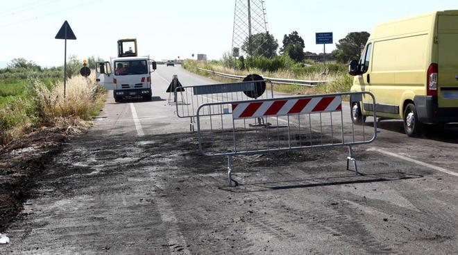 Tir a fuoco nella notte, chiusa la variante del Fossetto