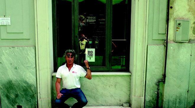 “Do you love Carrara?” la vetrina di Sergio Tramontana