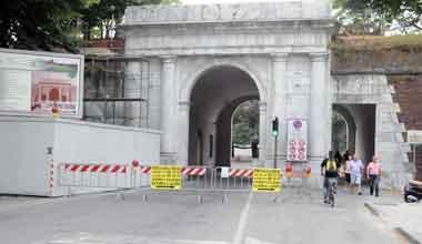 Porta Elisa chiusa due giorni per lavori 