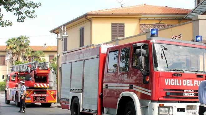Allarme per un incendio alla Torrefazione Ideal Moka