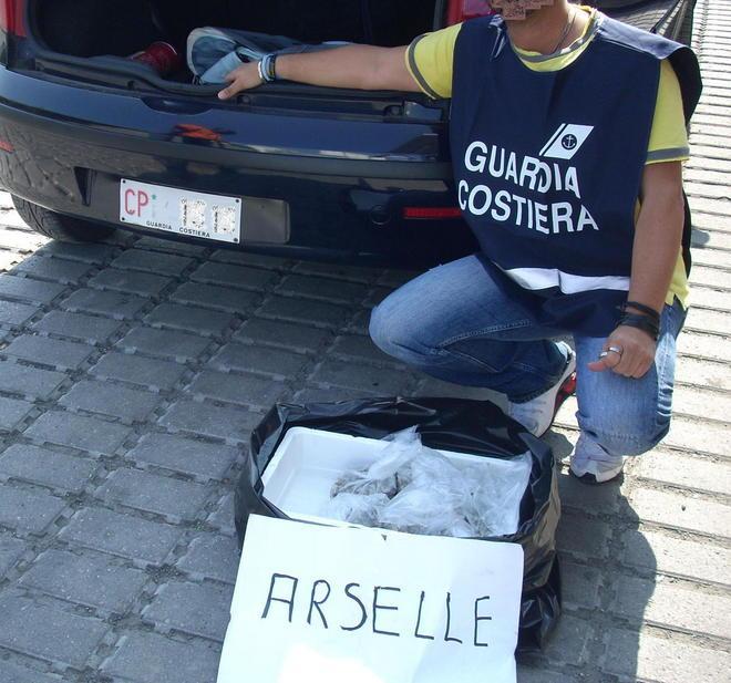 Non si possono pescare le arselle ma nessuno lo sa 