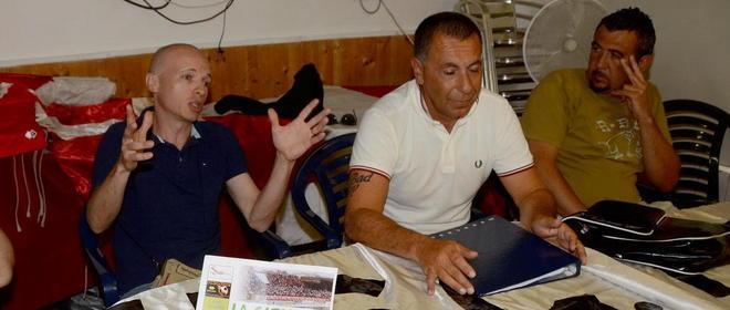 I tifosi suonano la Carica dei 101 per ricompattare la Curva nord
