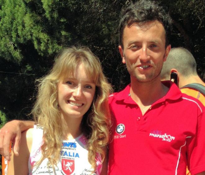 Michele e Anna i più veloci intorno alla pineta