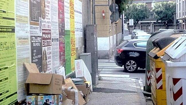 «Qui in via San Piero cumuli di immondizia»