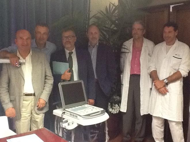 Regalato un ecografo all’area di degenza neurologica dell’ospedale di Prato 