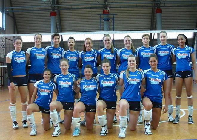 La nazionale juniores di volley in ritiro a San Marcello 