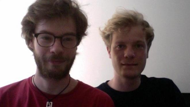 Maturità: Gioele e Mattia festeggiano il loro duecento