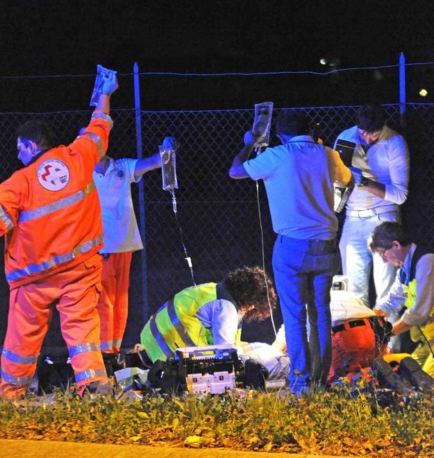 Scontro con la moto amputata la gamba al giovane idraulico