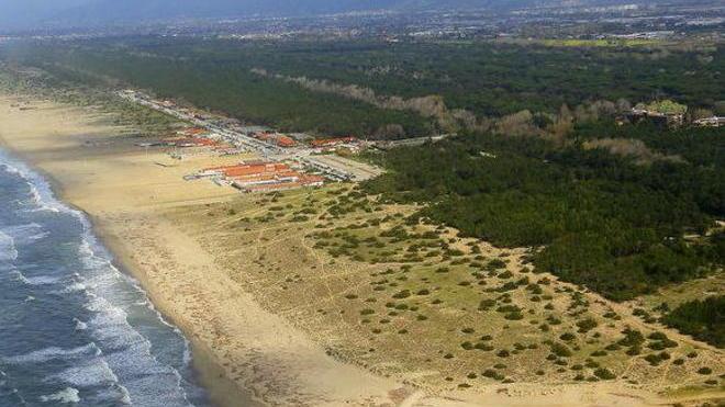 Marina di Vecchiano oggi in regalo la foto della spiaggia