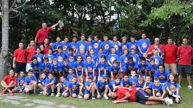 Cinquanta ragazzi a Pievepelago al camp del Centro Minibasket