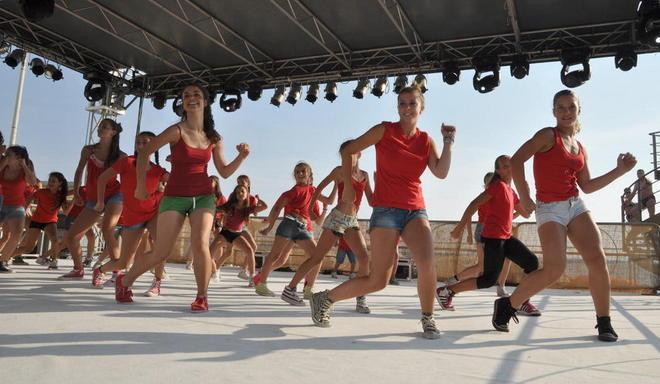 Inaugurazione con il flash mob