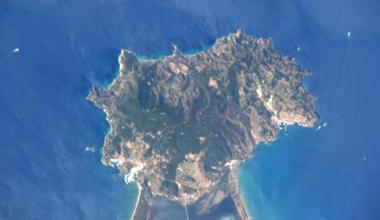 Il Parco dell’Argentario visto dallo spazio 
