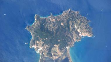 Il Parco dell’Argentario visto dallo spazio