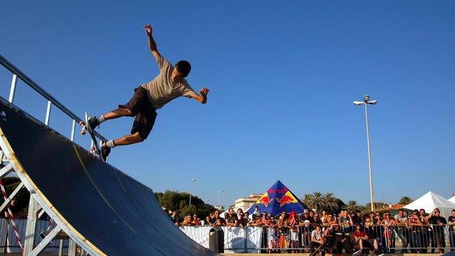 Taglio del nastro dello skatepark di via Marradi