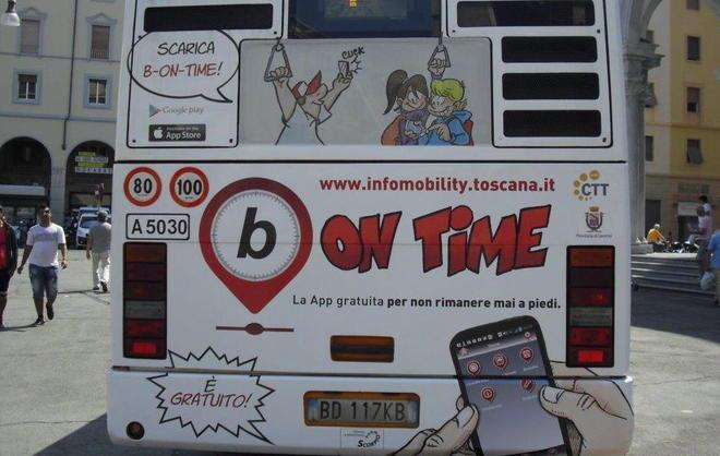 Gli orari dell’autobus sono sul telefonino 