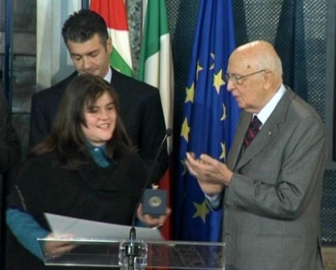 La baby poetessa Martina Marotta festeggia il 296° premio 